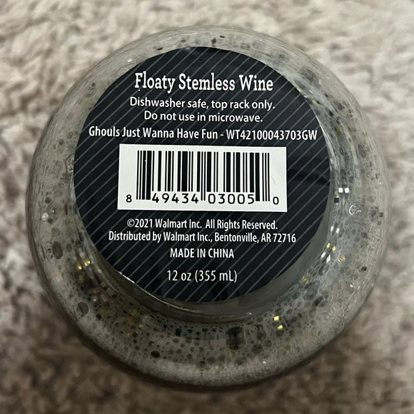 NWT "Ghouls Just Wanna Have Fun" floaty Stemless Cup - Picture 4 of 5